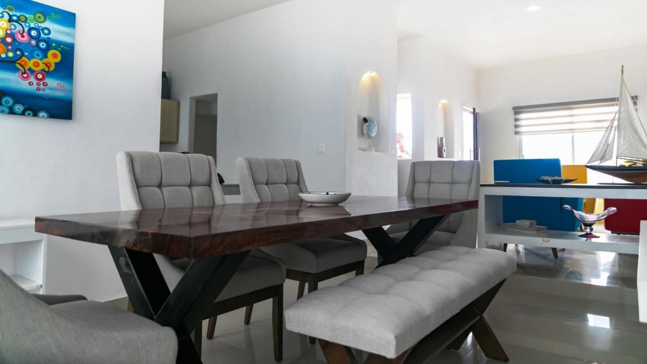Confortable Casa En Cozumel, Condominio Con Vista Al Mar # 10 Bagian luar foto