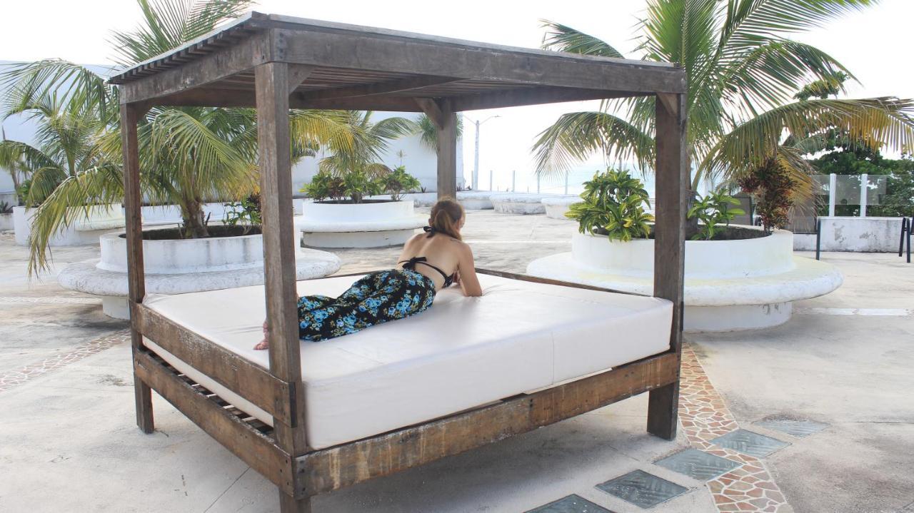 Confortable Casa En Cozumel, Condominio Con Vista Al Mar # 10 Bagian luar foto